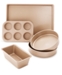 Martha Stewart Collection Nonstick Champagne 5-Pc. Bakeware Set, Created for Macy's